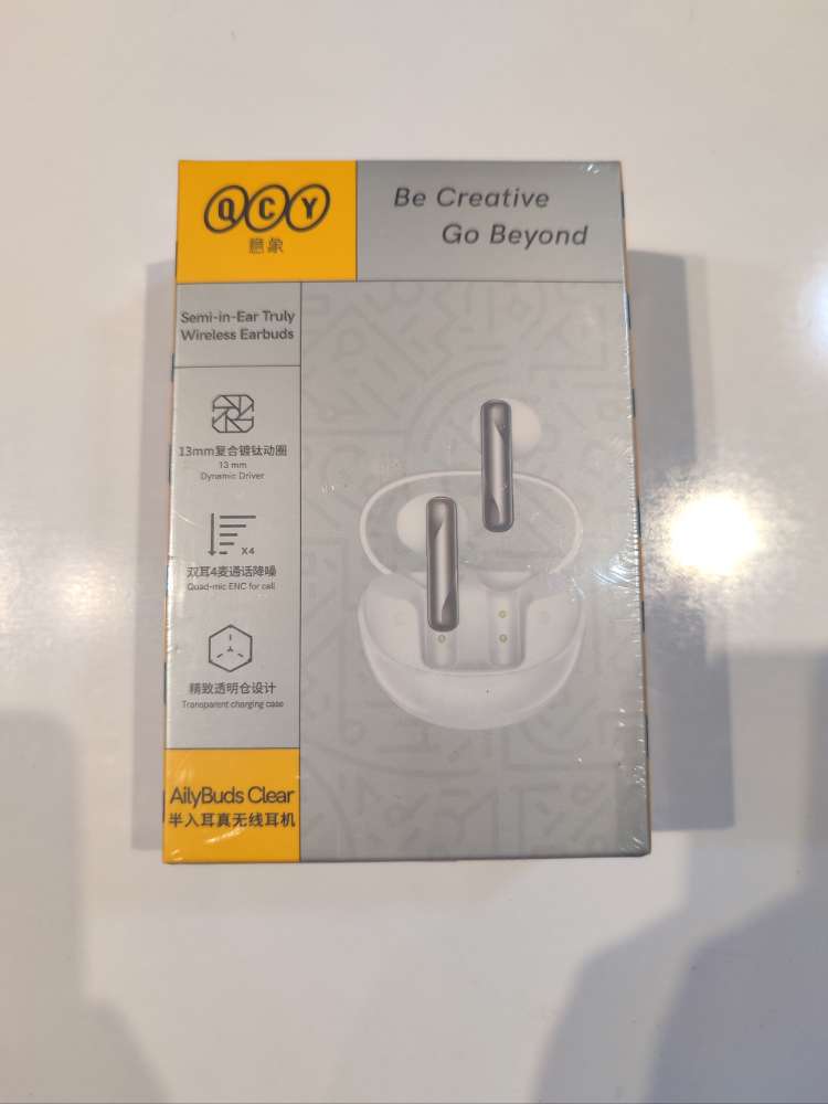 ایرپادAilyBuds Clear QCYسفید